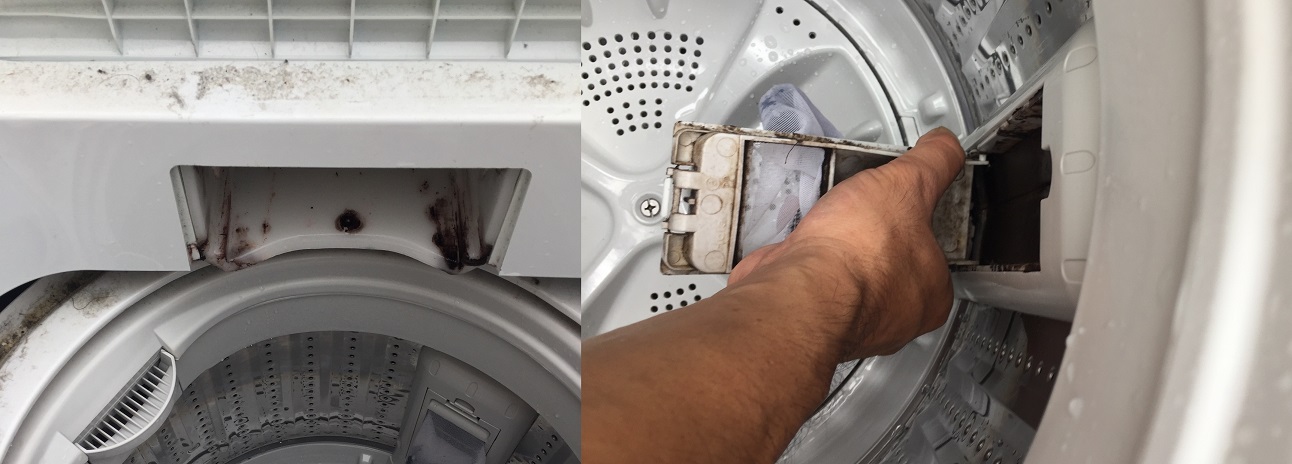 ハイアール・洗濯機】部品外し・掃除・分解・槽洗浄のやり方 | DIM 