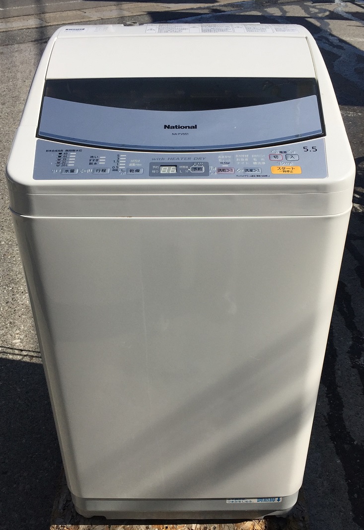 洗濯乾燥機NA-FV551